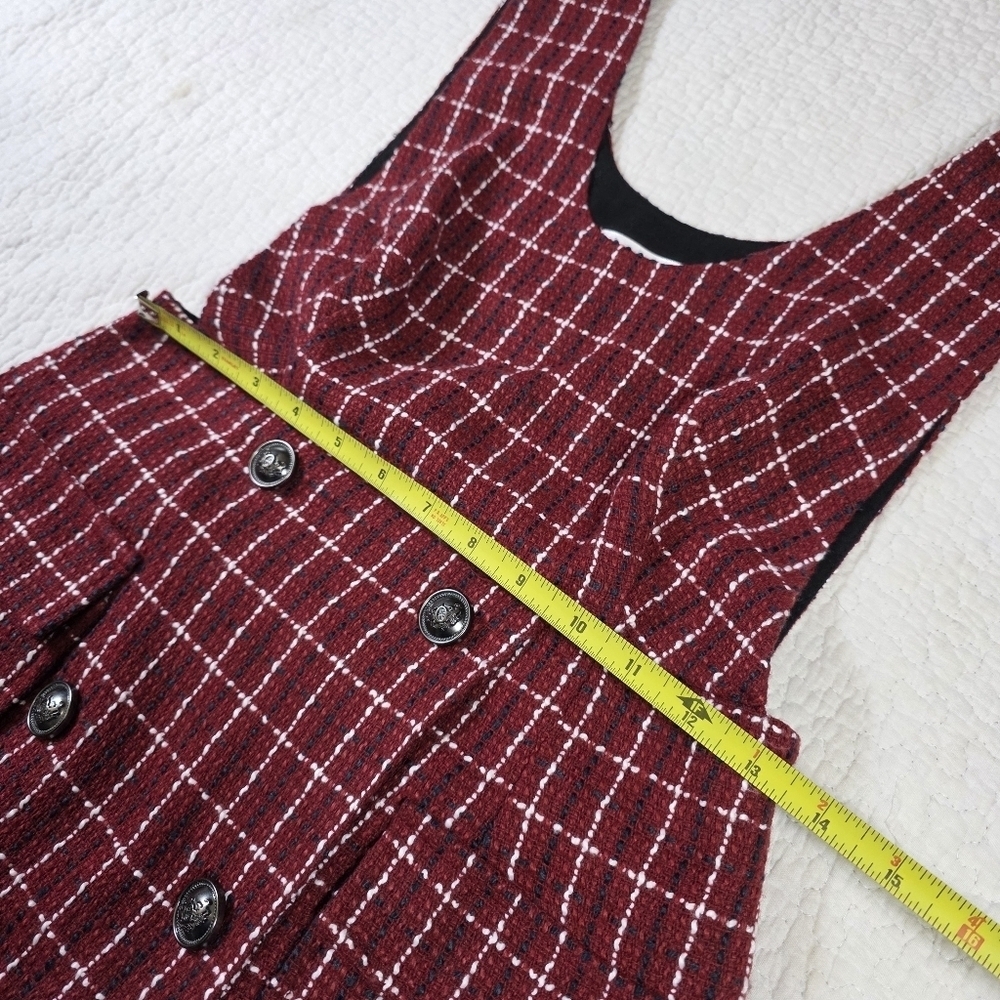 Joe Fresh Red Plaid Jacket & Skirtall Dress Set - Picture 7 of 16